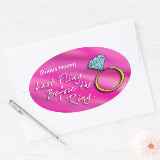 Bachelorette Stickers (laatste fluit) (Envelop)