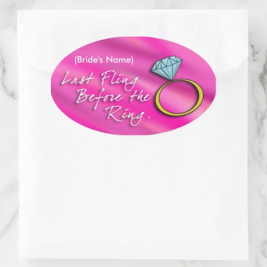Bachelorette Stickers (laatste fluit) (Tas)