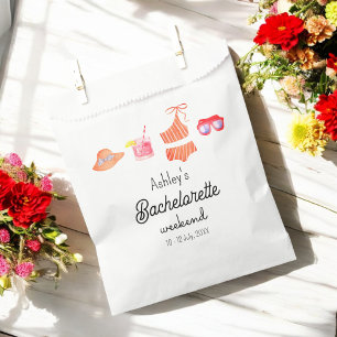 Bachelorette Strand Weekend Bikini Zwembad Feestje Bedankzakje
