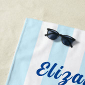 Bachelorette Strandfeest Laatste Toast Aan de Kust Strandlaken (In situ)