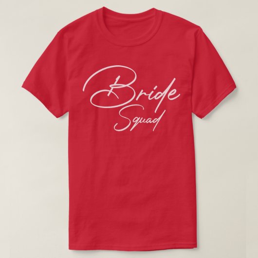 Bachelorette Team Bridesm T-shirt (Design voorkant)