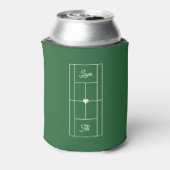 Bachelorette Tennis Bier Koozie (Blikje Achterkant)