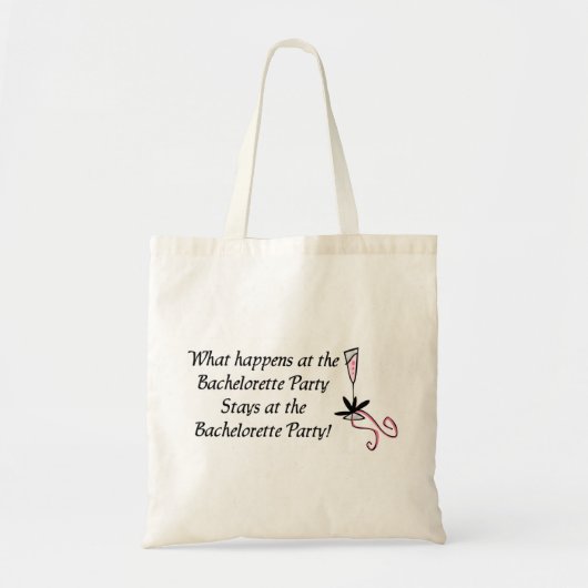Bachelorette-tetas Tote Bag (Voorkant)