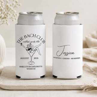 Bachelorette, The Bach Club, Sociale Club Seltzer Blikjeskoeler