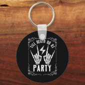 Bachelorette Till Death Do Us Party Skeleton Hand Sleutelhanger (Voorkant)