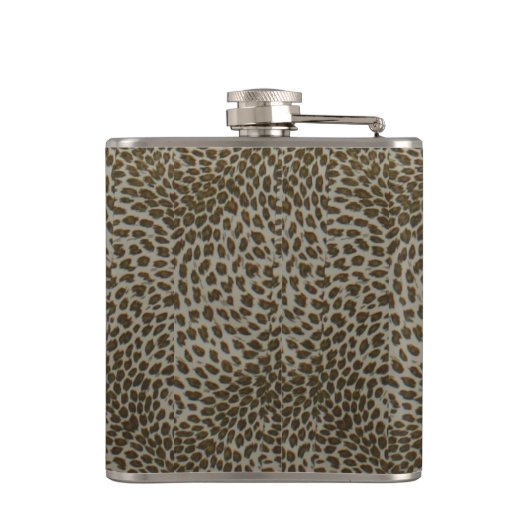 Bachelorette Trouwdouche Verjaardag Luipaard Heupfles (Achterkant)