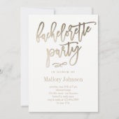 Bachelorette uit de penseelhoek kaart (Voorkant)