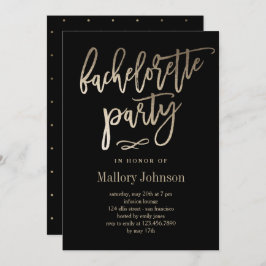 Bachelorette uit de penseelhoek kaart