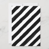 Bachelorette-uitnodiging voor bier en bras kaart (Achterkant)