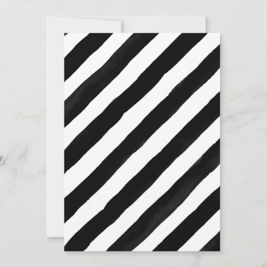 Bachelorette-uitnodiging voor bier en bras kaart (Achterkant)