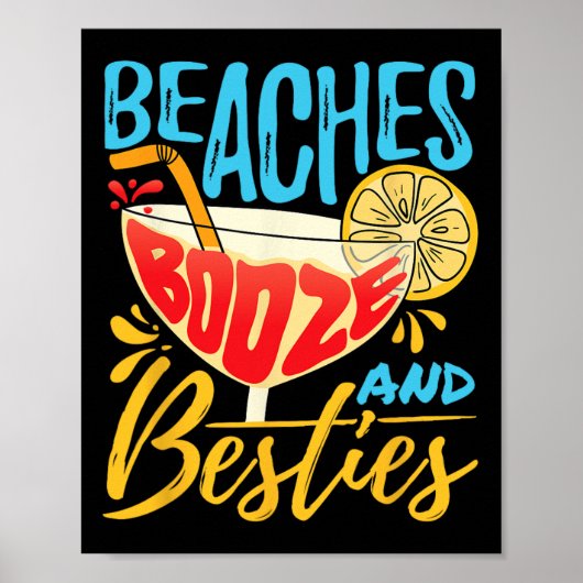 Bachelorette van de eilandpartij - stranden maken  poster (Voorkant)
