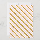 Bachelorette van het vrijgezellenfeest van pyjama bedankkaart (Achterkant)