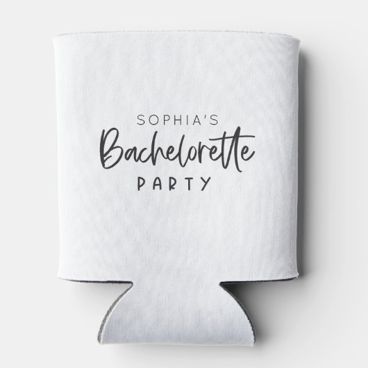 Bachelorette Venmo QR code Koop de Bride A Drink Blikjeskoeler (Achterkant)