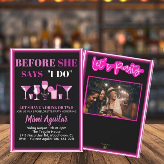 Bachelorette voor ze zegt dat ik een uitnodiging d