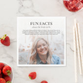 Bachelorette Vrijgezellenfeest Bride om vette feit Servet (Insitu)