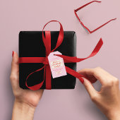 Bachelorette Vrijgezellenfeest gunst Dank u Cadeaulabel