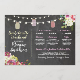 Bachelorette Vrijgezellenfeest Itinerary Jars Chal Kaart