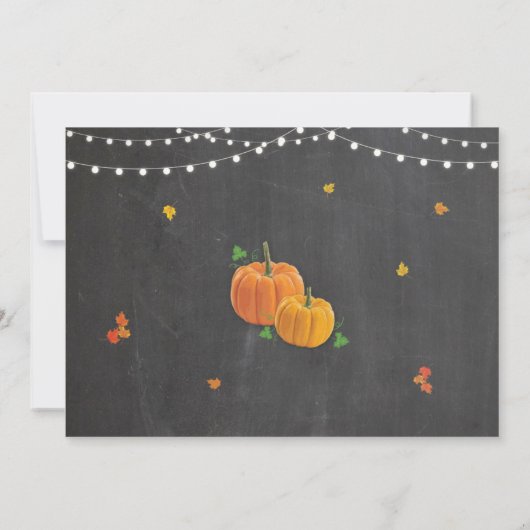 Bachelorette Vrijgezellenfeest Itinerary Pumpkin J Kaart (Achterkant)