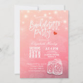 Bachelorette Vrijgezellenfeest Mason Jar String Li Bedankkaart (Voorkant)