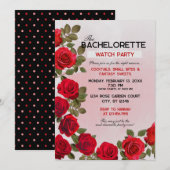 Bachelorette Watch Party Invitation, 5 x 7 inch Kaart (Voorkant / Achterkant)