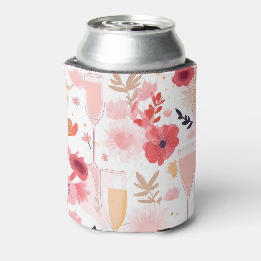 Bachelorette Weekend - Feathered Fiesta Hen Party Blikjeskoeler (Blikje Achterkant)