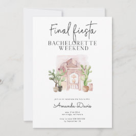 Bachelorette Weekend Final Fiesta Desert Western  Kaart