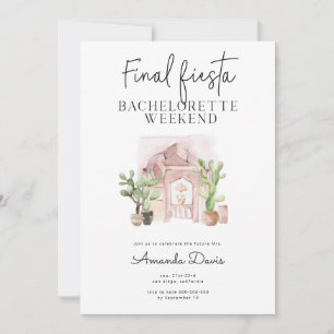 Bachelorette Weekend Final Fiesta Desert Western  Kaart