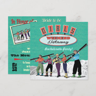 Bachelorette Weekend Getaway Party Kaart