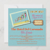 Bachelorette Weekend Getaway Party Kaart (Achterkant)