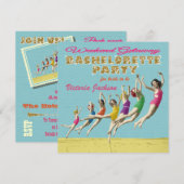 Bachelorette Weekend Getaway Party Kaart (Voorkant / Achterkant)