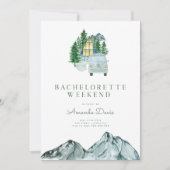 Bachelorette Weekend in Bossen Mountain Camping Kaart (Voorkant)