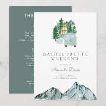 Bachelorette Weekend in Bossen Mountain Camping