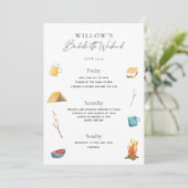 Bachelorette Weekend in de Bossen Routebeschrijvin Kaart (Staand voorkant)