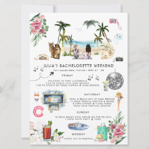 Bachelorette Weekend Itinerarium Ft Lauderdale Kaart