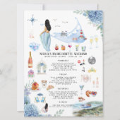 Bachelorette Weekend Itinerarium | Nantucket Kaart (Voorkant)