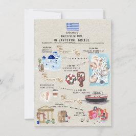 Bachelorette Weekend Itinerarium | Santorini Griek