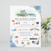 Bachelorette Weekend Itinerary | Amagansett, NY Kaart (Staand voorkant)