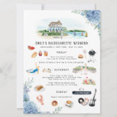 Bachelorette Weekend Itinerary | Amagansett, NY Kaart (Voorkant)