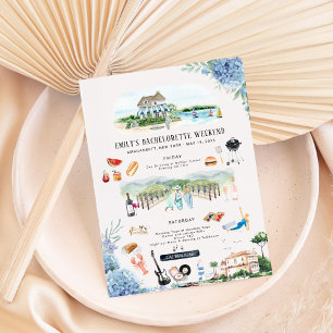 Bachelorette Weekend Itinerary Amagansett, NY Kaart