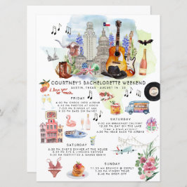 Bachelorette Weekend Itinerary | Austin, Texas Kaart