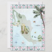 Bachelorette Weekend Itinerary | Cabo San Lucas Kaart (Achterkant)