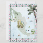 Bachelorette Weekend Itinerary | Cabo San Lucas Kaart (Achterkant)