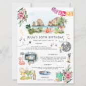 Bachelorette Weekend Itinerary | Cabo San Lucas Kaart (Voorkant)