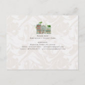 Bachelorette Weekend Itinerary | Charleston, SC Uitnodiging Briefkaart (Achterkant)