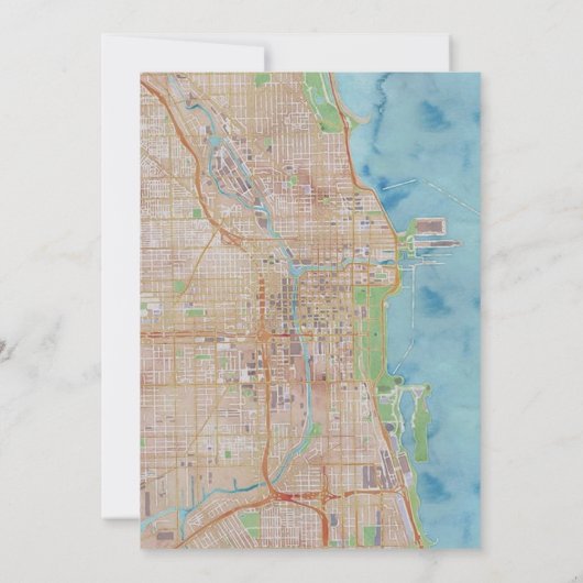 Bachelorette Weekend Itinerary | Chicago Kaart (Achterkant)