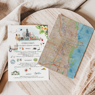 Bachelorette Weekend Itinerary   Chicago Kaart