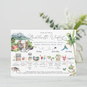 Bachelorette Weekend Itinerary | Costa Rica Kaart (Staand voorkant)