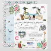 Bachelorette Weekend Itinerary | Ft Lauderdale Kaart (Voorkant / Achterkant)