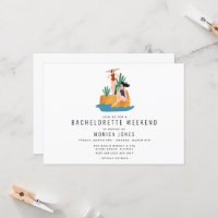 Bachelorette Weekend Itinerary Girl