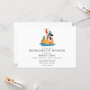 Bachelorette Weekend Itinerary Girl Kaart